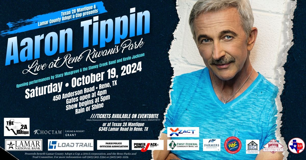 AARON TIPPIN-Live at Reno Kiwanis Park