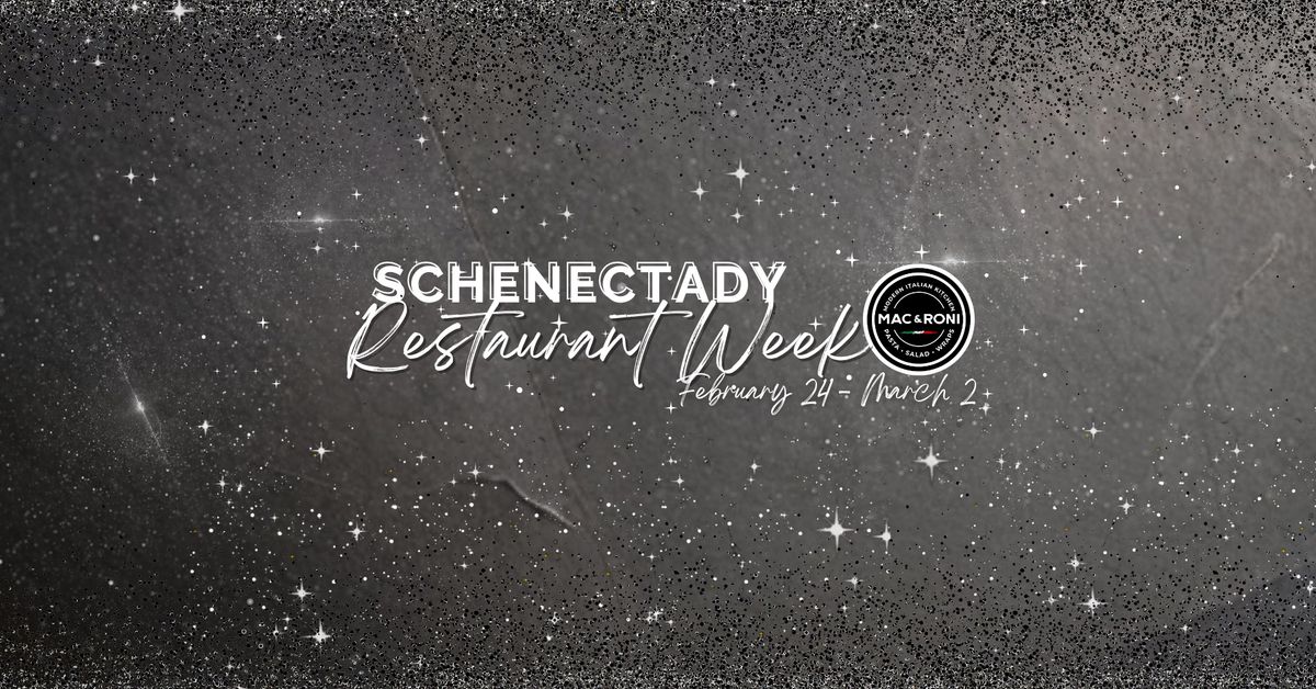 MAC&RONI - SCHENECTADY RESTAURANT WEEK