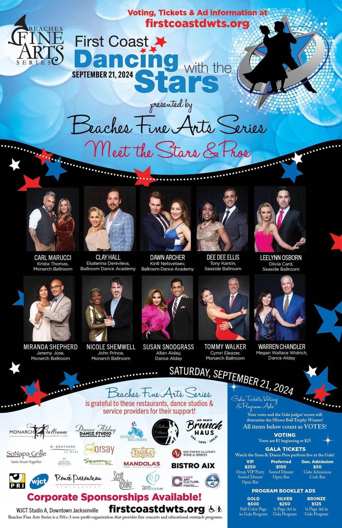 First Coast Dancing with the Stars Gala Dinner and Show 