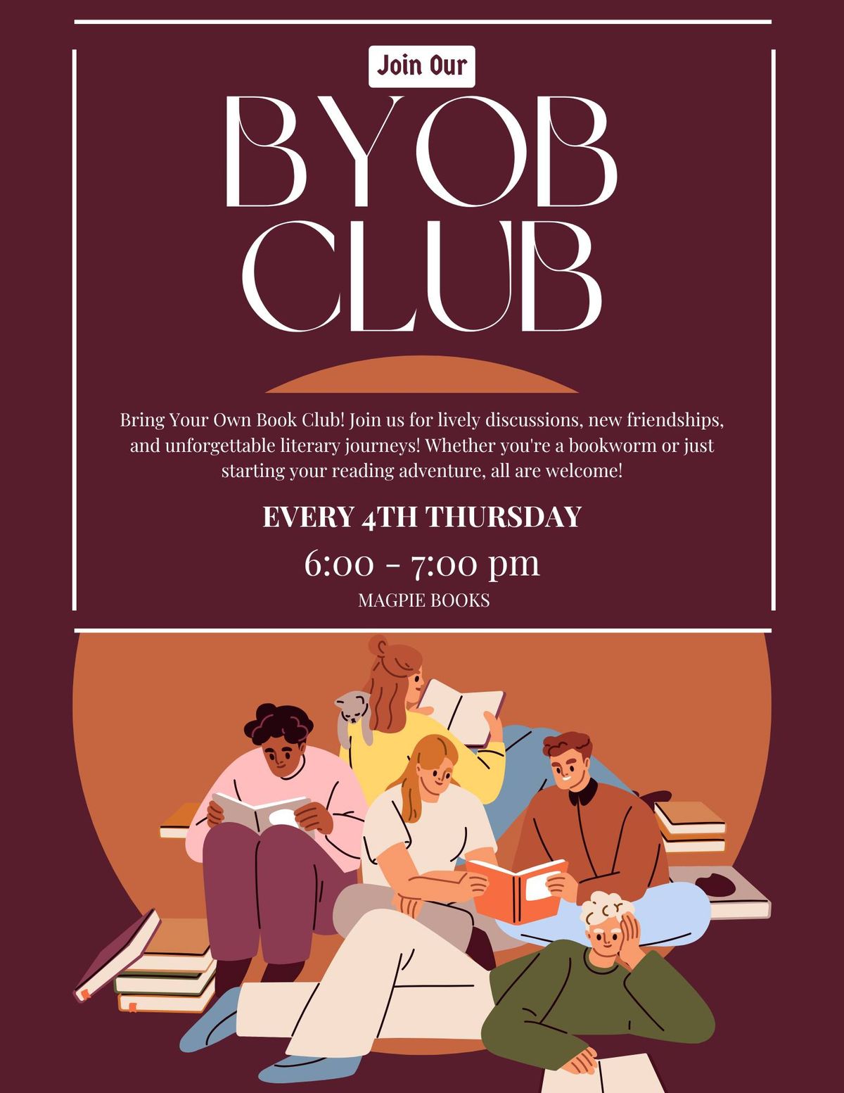 BYOB! Bring Your Own Book Club