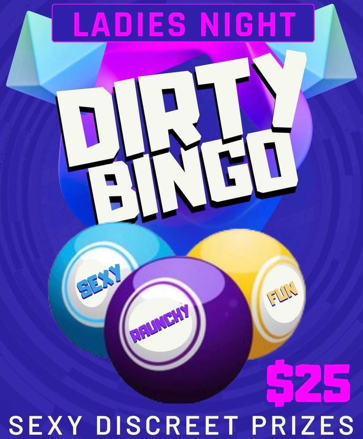 LADIES NIGHT: DIRTY BINGO