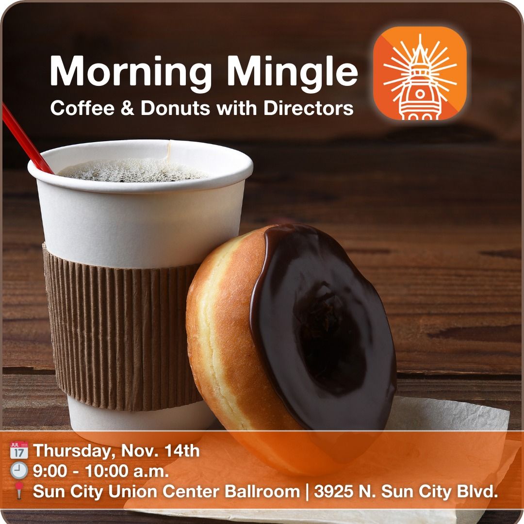 \u2615 Morning Mingle #2 \u2013 Coffee & Donuts with Directors \ud83c\udf69