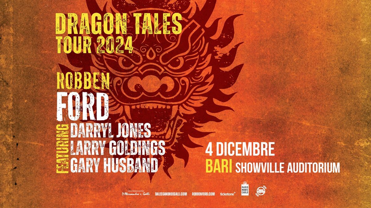 ROBBEN FORD, Dragon Tales Tour 2024 | BARI