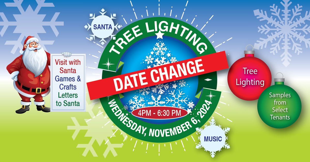 Tree Lighting - DATE CHANGE