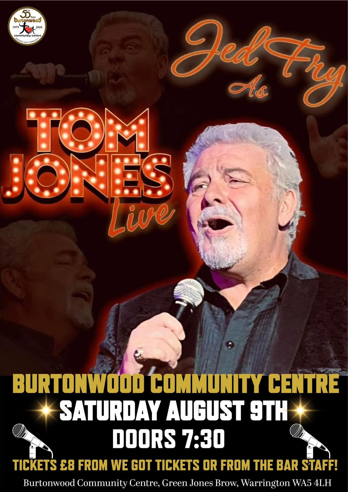 JED FRY as TOM JONES