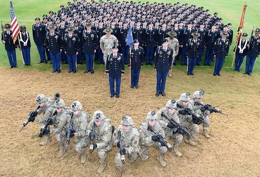 Charlie Company Class 21-0032 Turning Blue