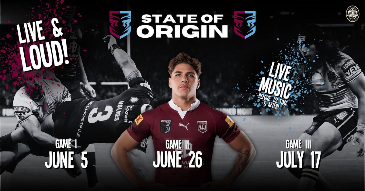 State of Origin Game 3 - Live at Murphy's!