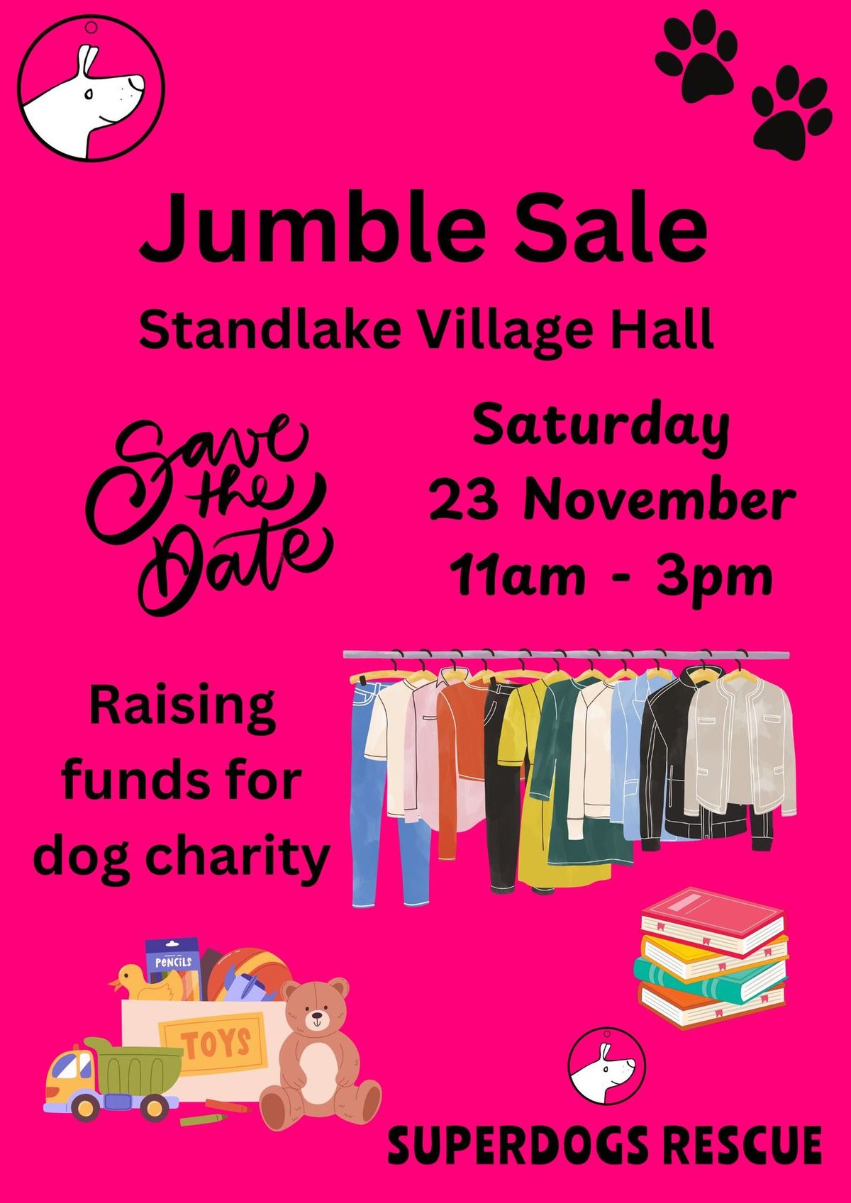 Jumble and bric-a-brac sale