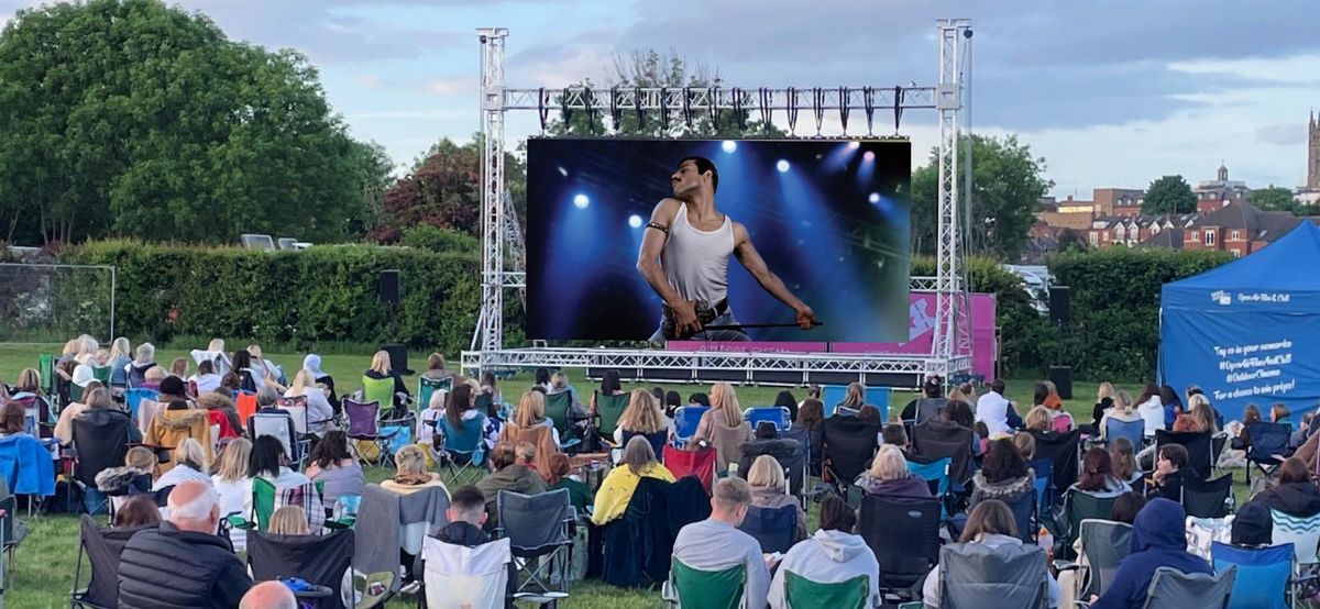 Bohemian Rhapsody Outdoor Cinema at Hereford Racecourse, Herefordshire