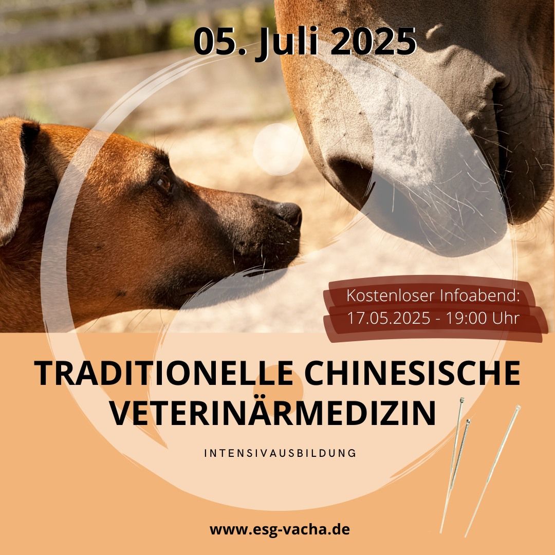 TCVM Trad. Chin. Veterin\u00e4rmedizin Fachausbildung