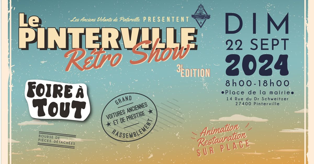 Le Pinterville Retro Show 3e \u00e9dition 