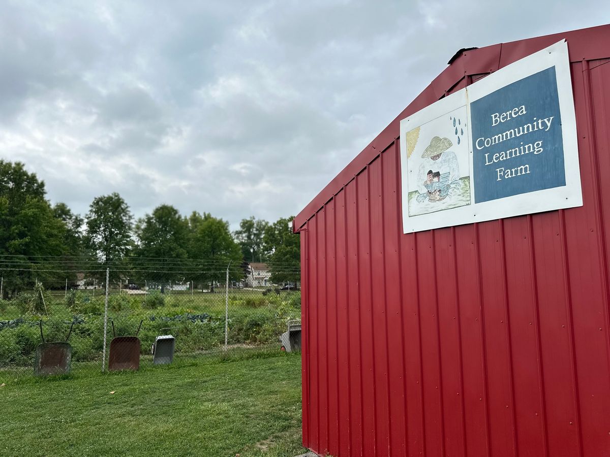 Brook Park Tours the Berea Community Learning Farm