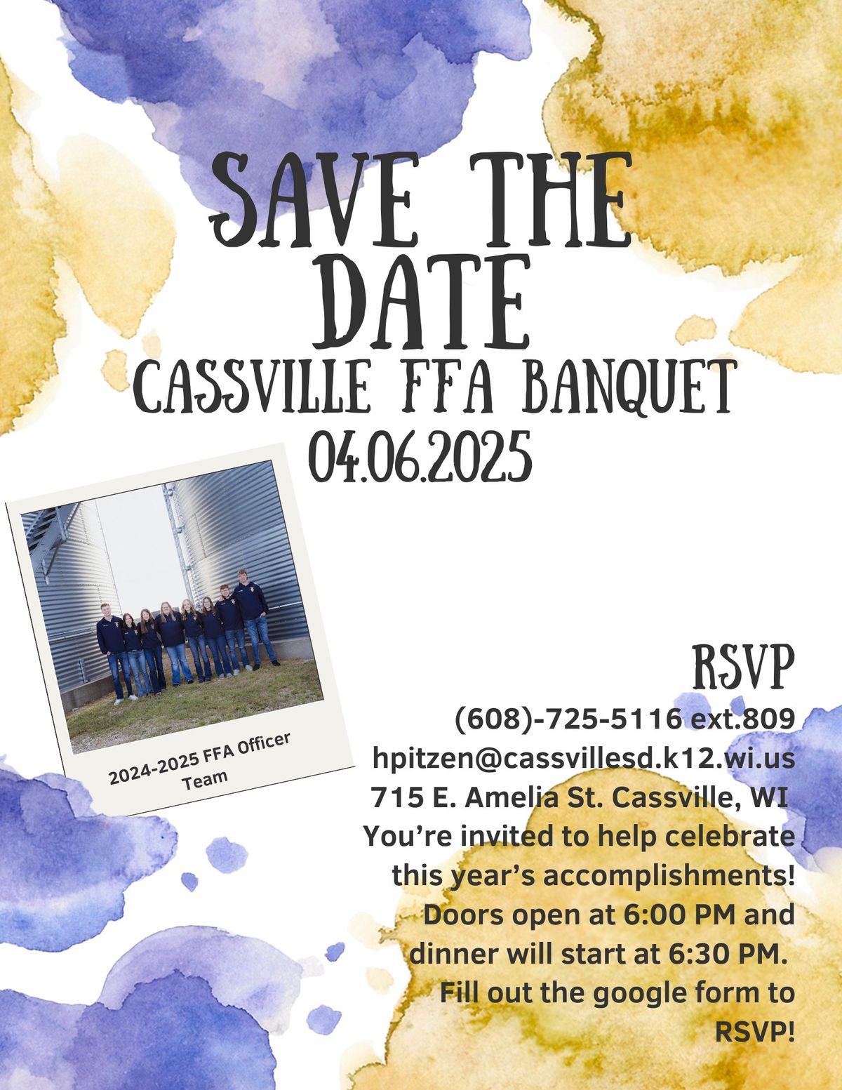 Cassville FFA Banquet