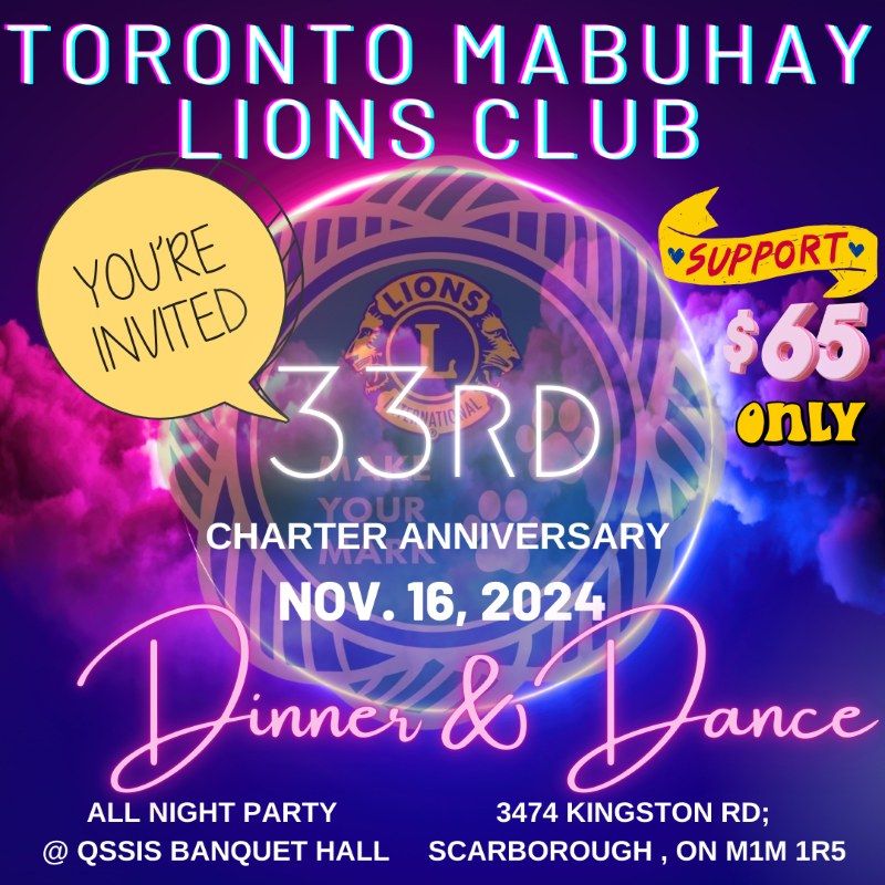 TMLC 33rd Charter Anniversary Celebration