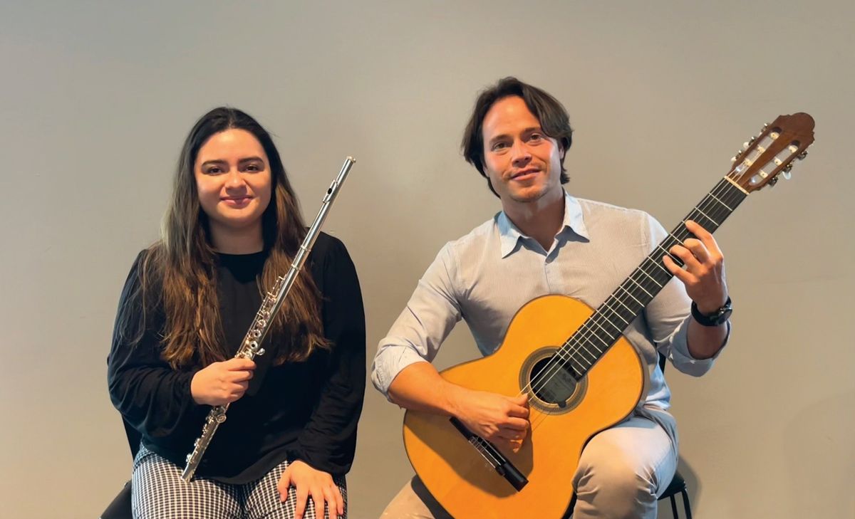 Young Musicians Forum Concert: Claudia Montoya-Hernandez, flute & \u200bDaniel Moreno, classical guitar