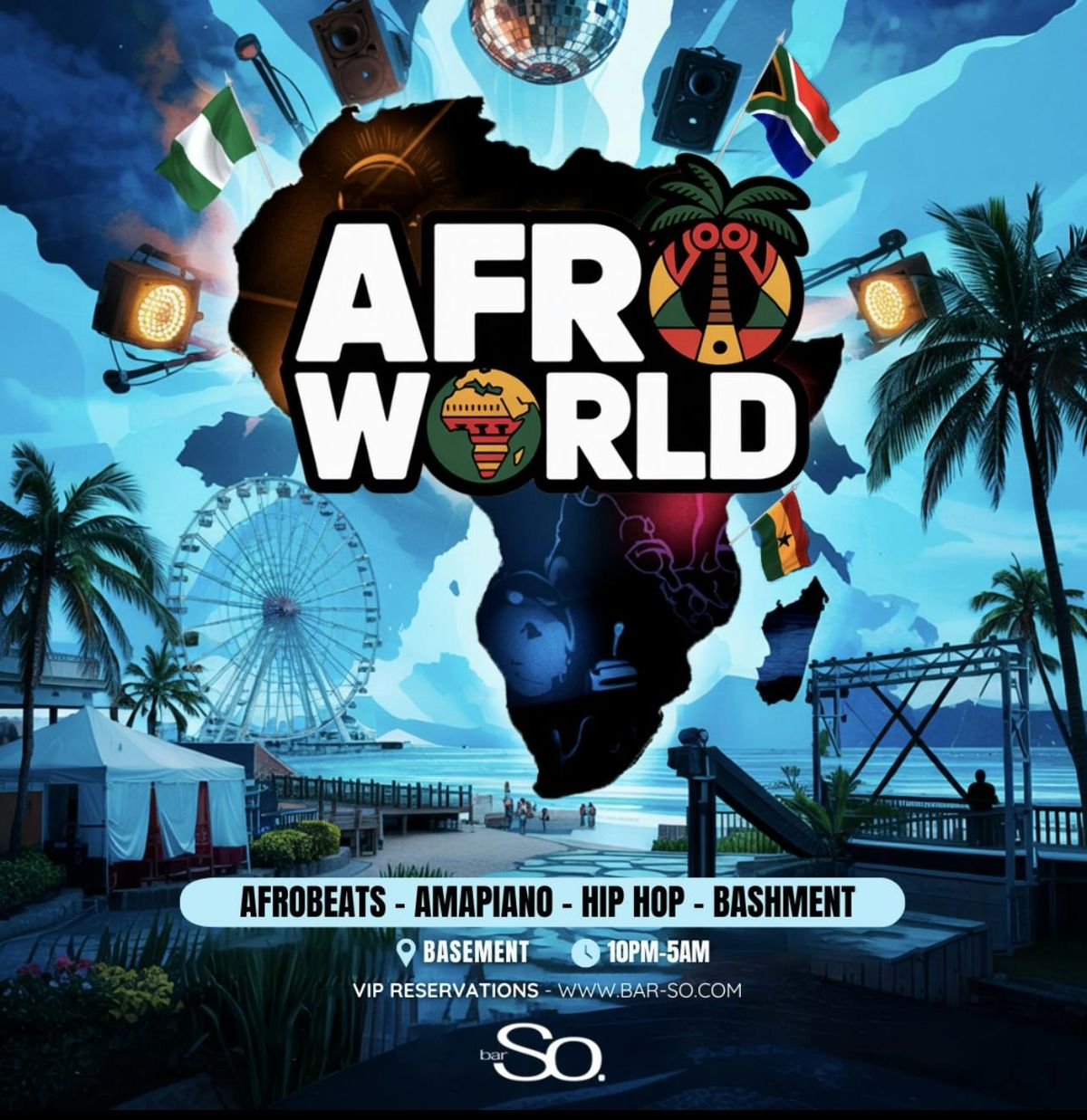 INTI - Fest: Afro world \ud83c\udf0d @ Bar so bank holiday Sunday special