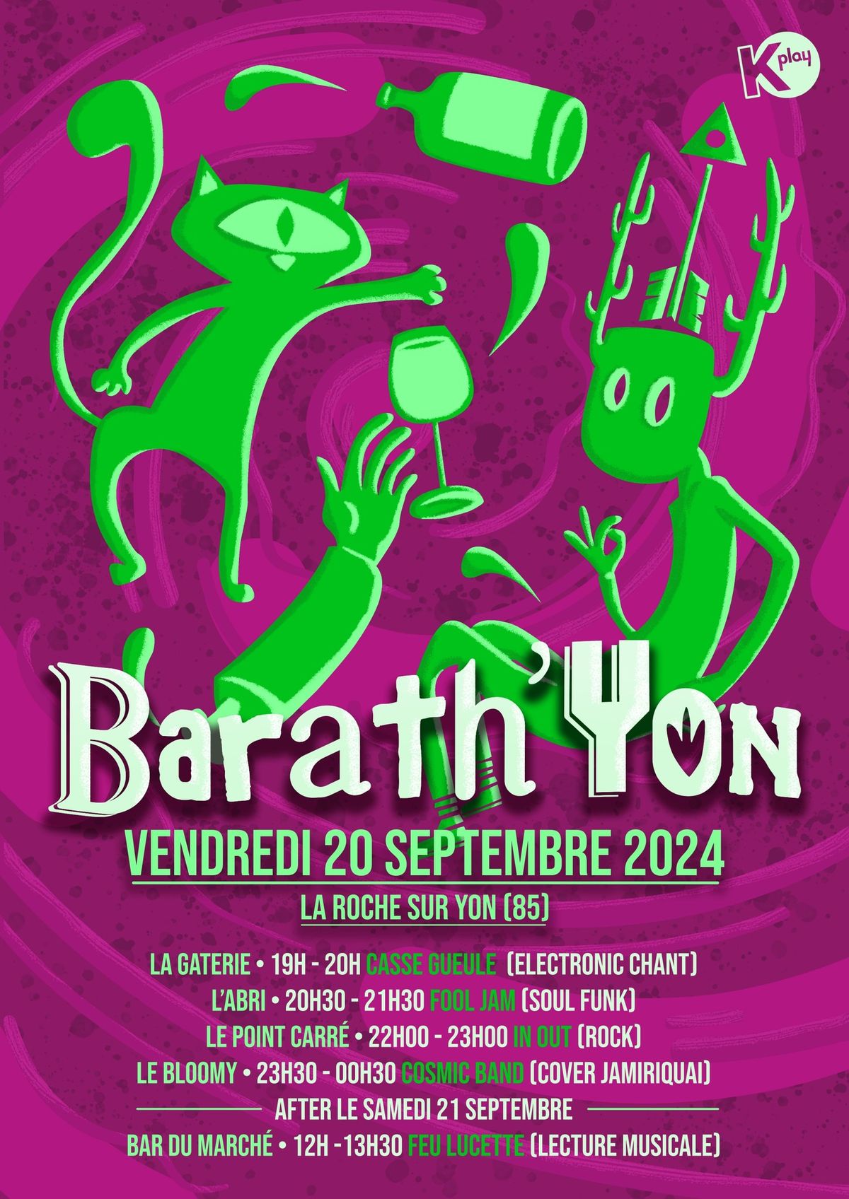 Barathon Musical \u00e0 La Roche-sur-Yon ! 