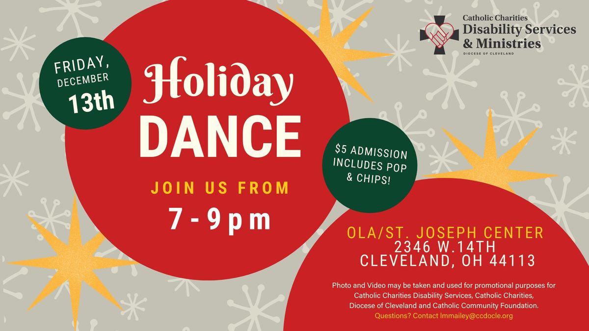 Catholic Charities Holiday Dance!