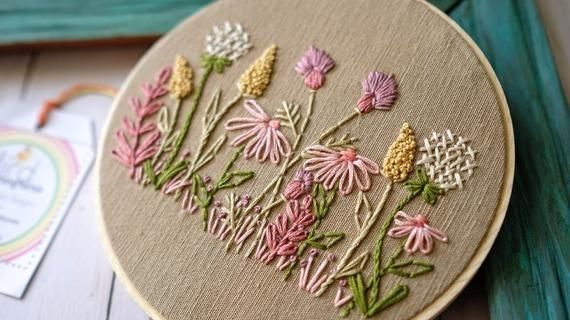 Botanical Hand Embroidery