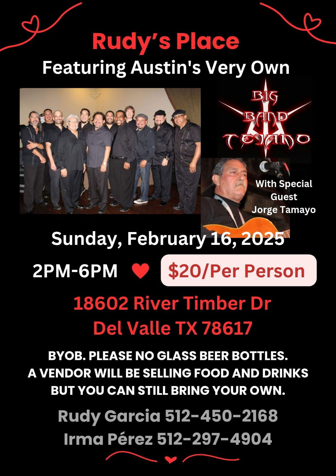 Big Band Tejano "Live" @ Rudy's Place 