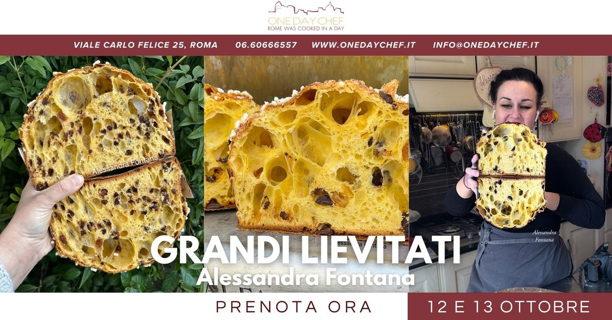 GRANDI LIEVITATI con Alessandra Fontana - 12 e 13 Ottobre 2024