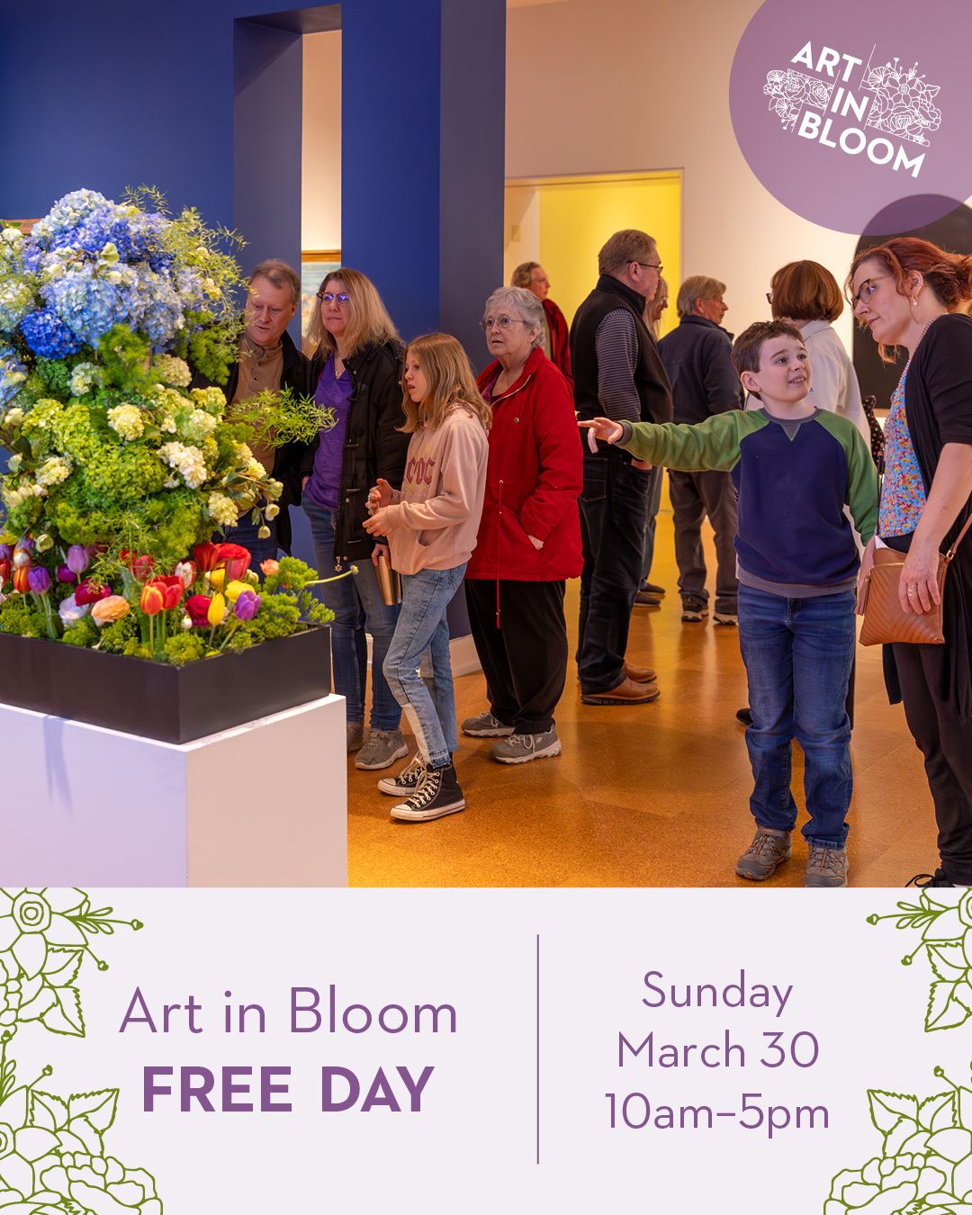 Art in Bloom: Free Day