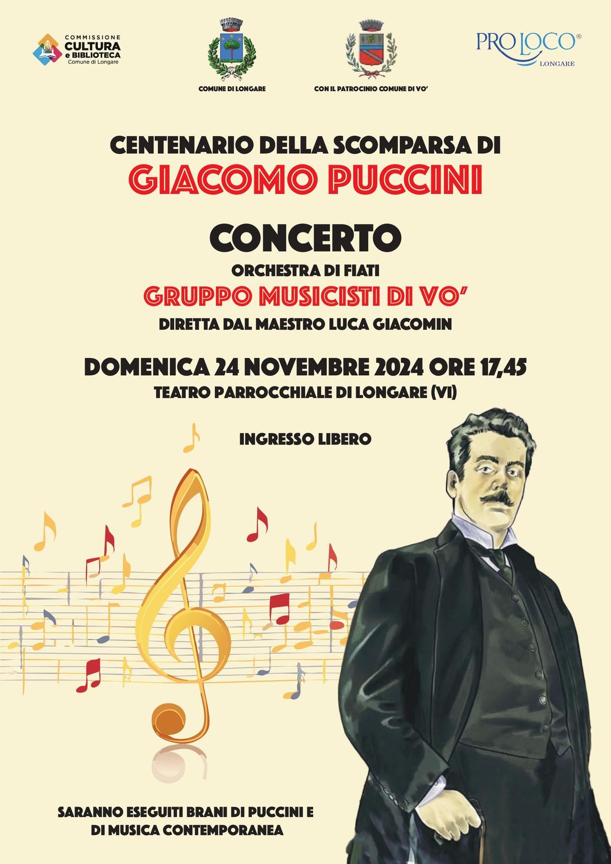 Centenario della scomparsa di Giacomo Puccini