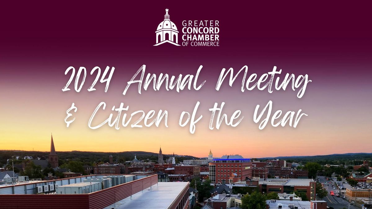 105th Annual Meeting and Citizen of the Year