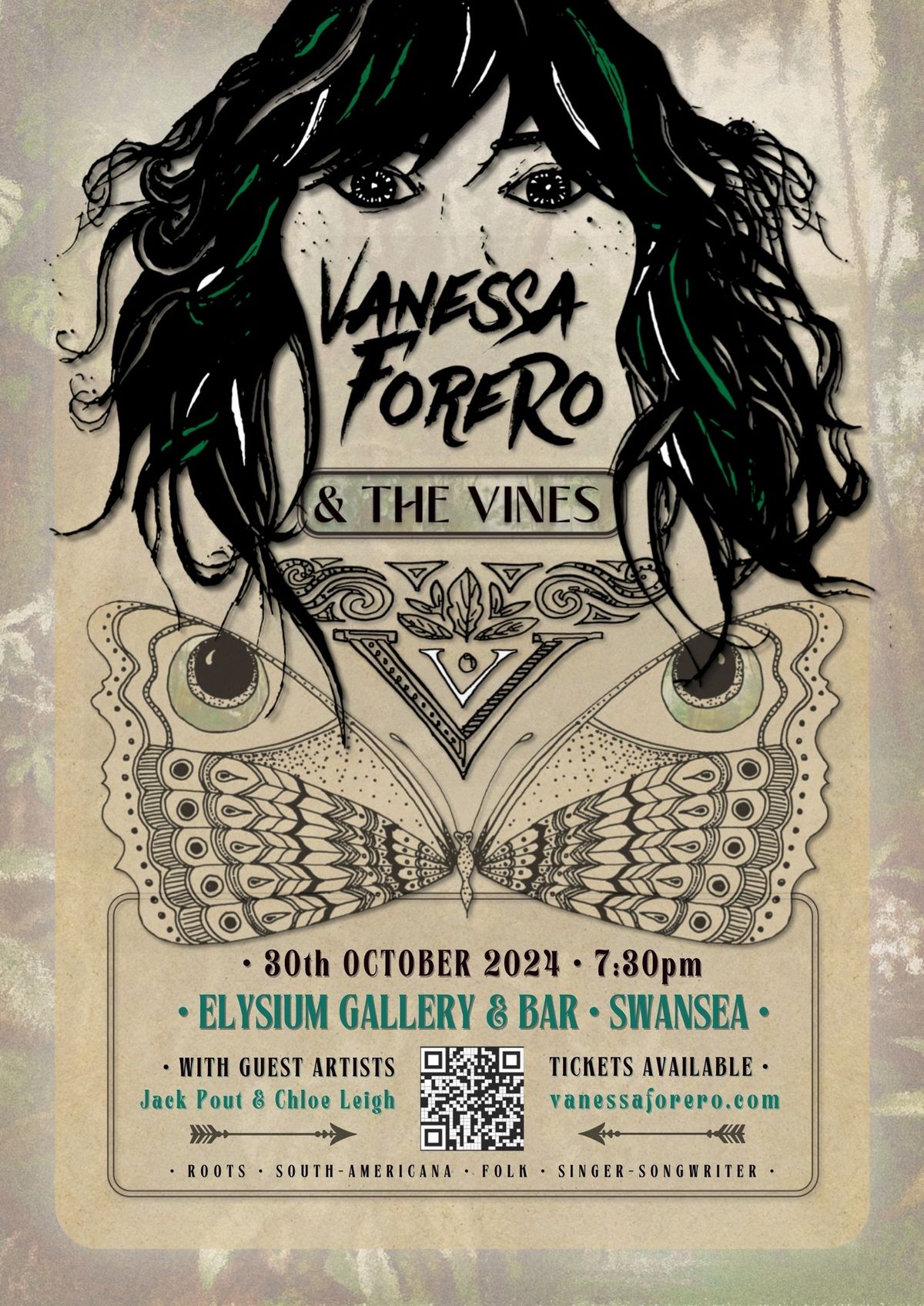 Live Music: Vanessa Forero & The Vines + Jack Pout + Chloe Leigh