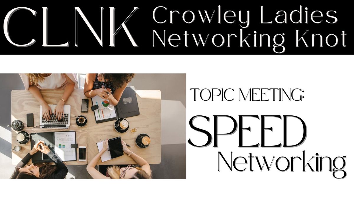 CLNK Speed Networking