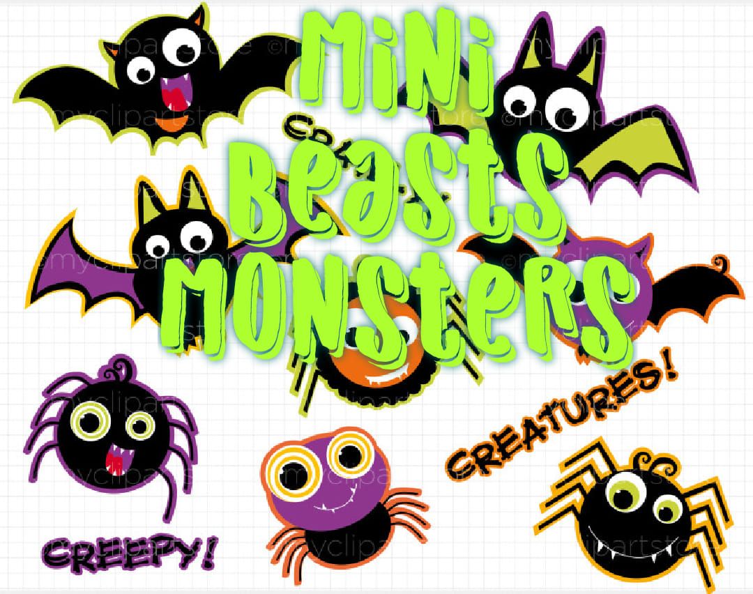 Mini Beasts Monsters 