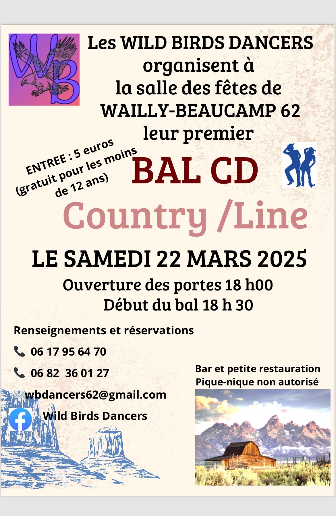 Bal Country et Line 