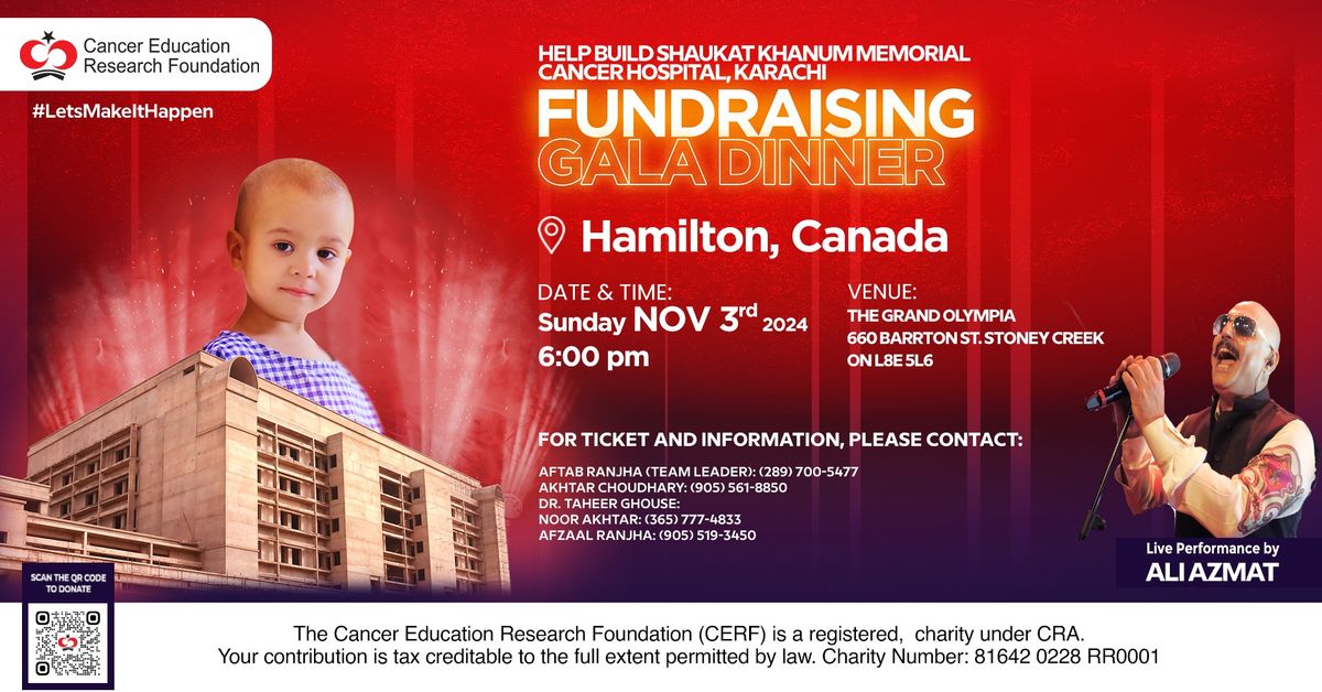 Hamilton Fundraising Gala Dinner | Canada