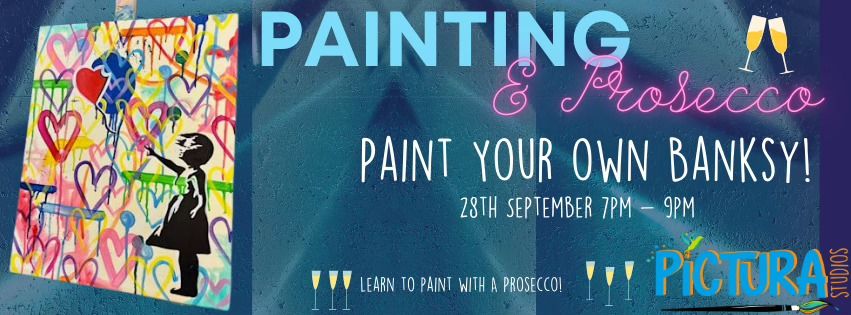 Painting and Prosecco: Paint your own Banksy!