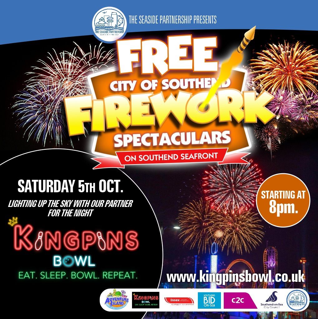 Free City of Southend Firework Spectaculars