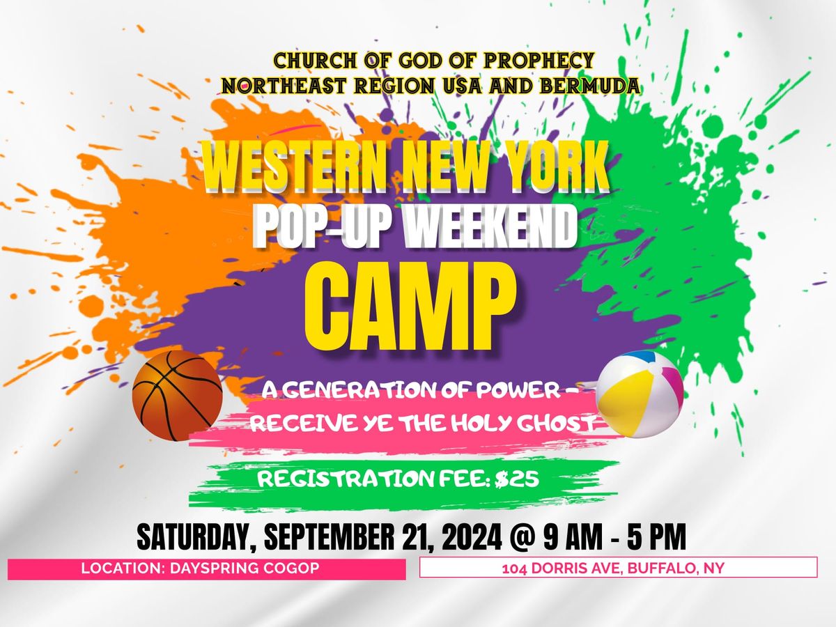 POP-UP WEEKEND CAMP