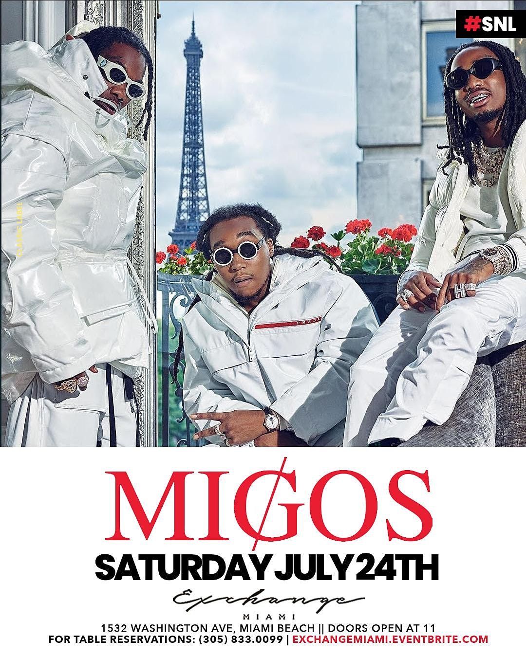 MIGOS ROLLING LOUD CONCERT AFTER PARTY