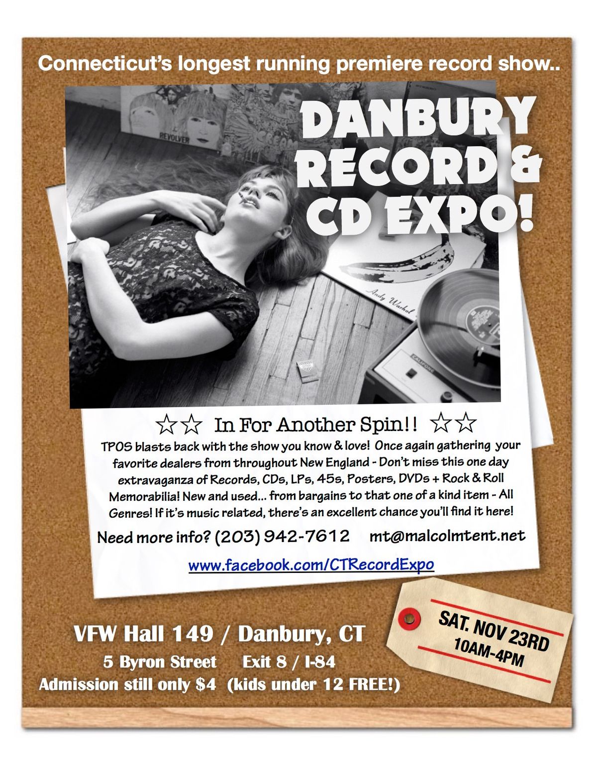 Danbury Record & CD Expo!! 