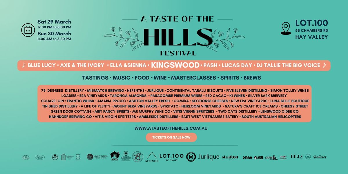 OFFICIAL EVENT | A Taste Of The Hills Festival