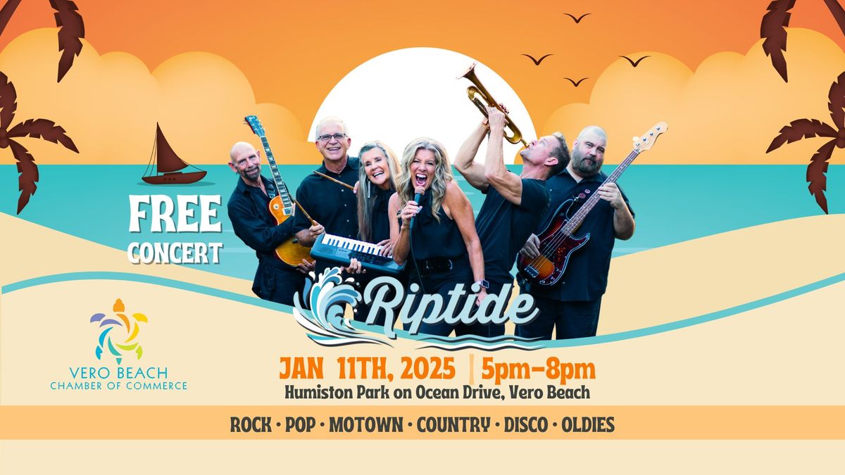 Sunset Saturday Concert on Ocean Dr. with RipTide