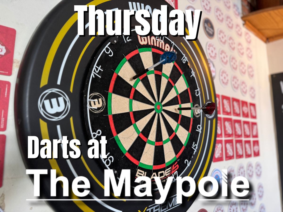 Darts at The Maypole