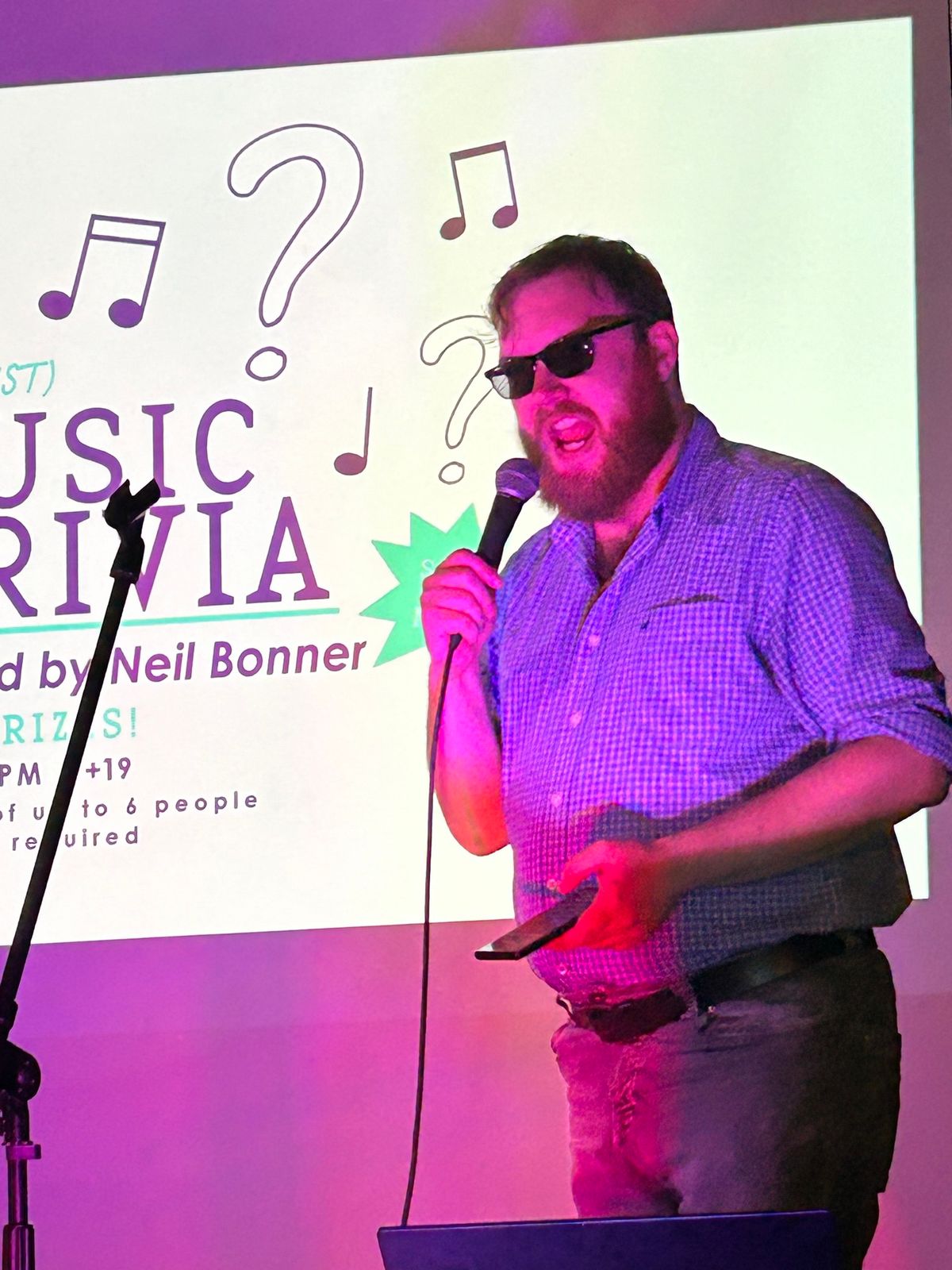 (Not Just) Music Trivia Hosted by Neil Bonner!