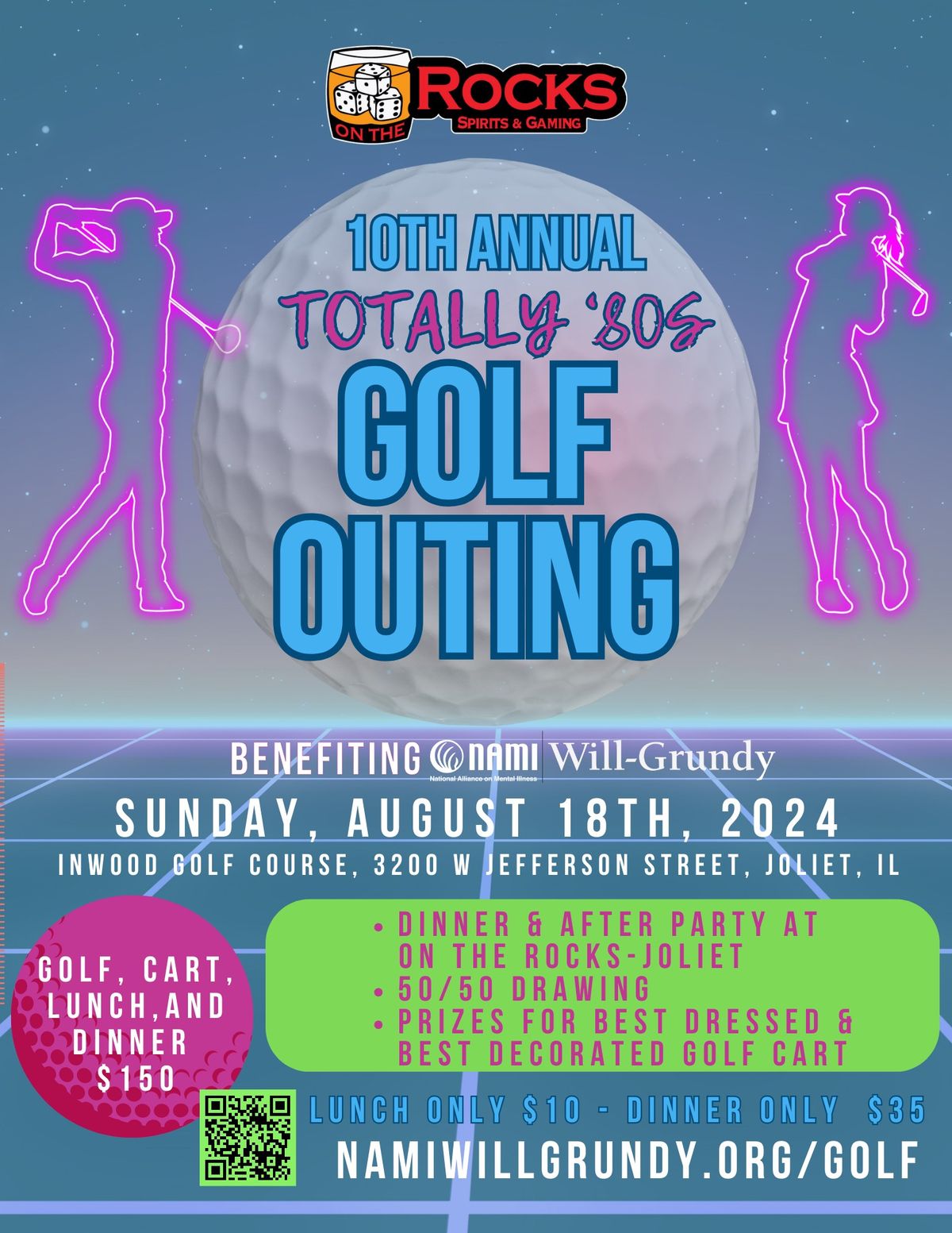 10th Annual Golf Outing to Support NAMI Will-Grundy