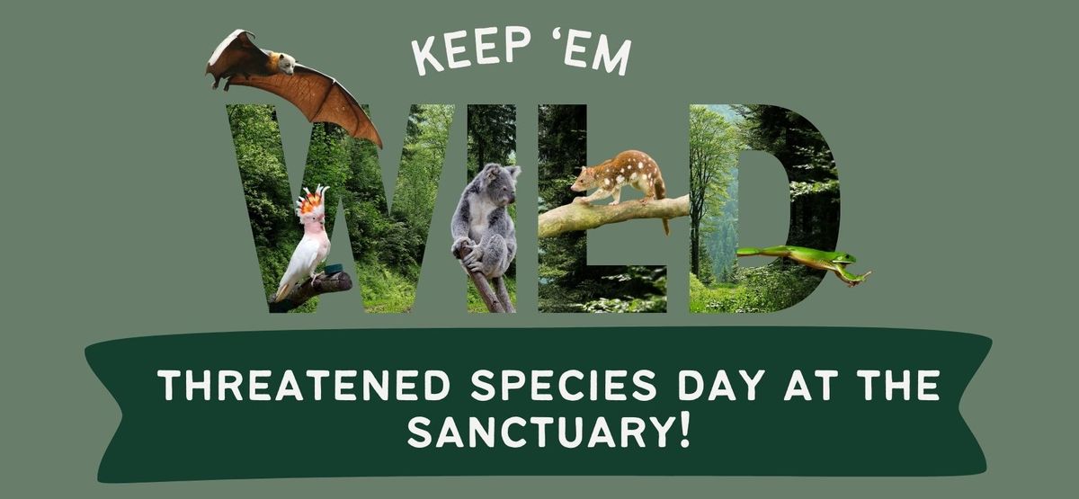 Threatened Species Day at The Sanctuary