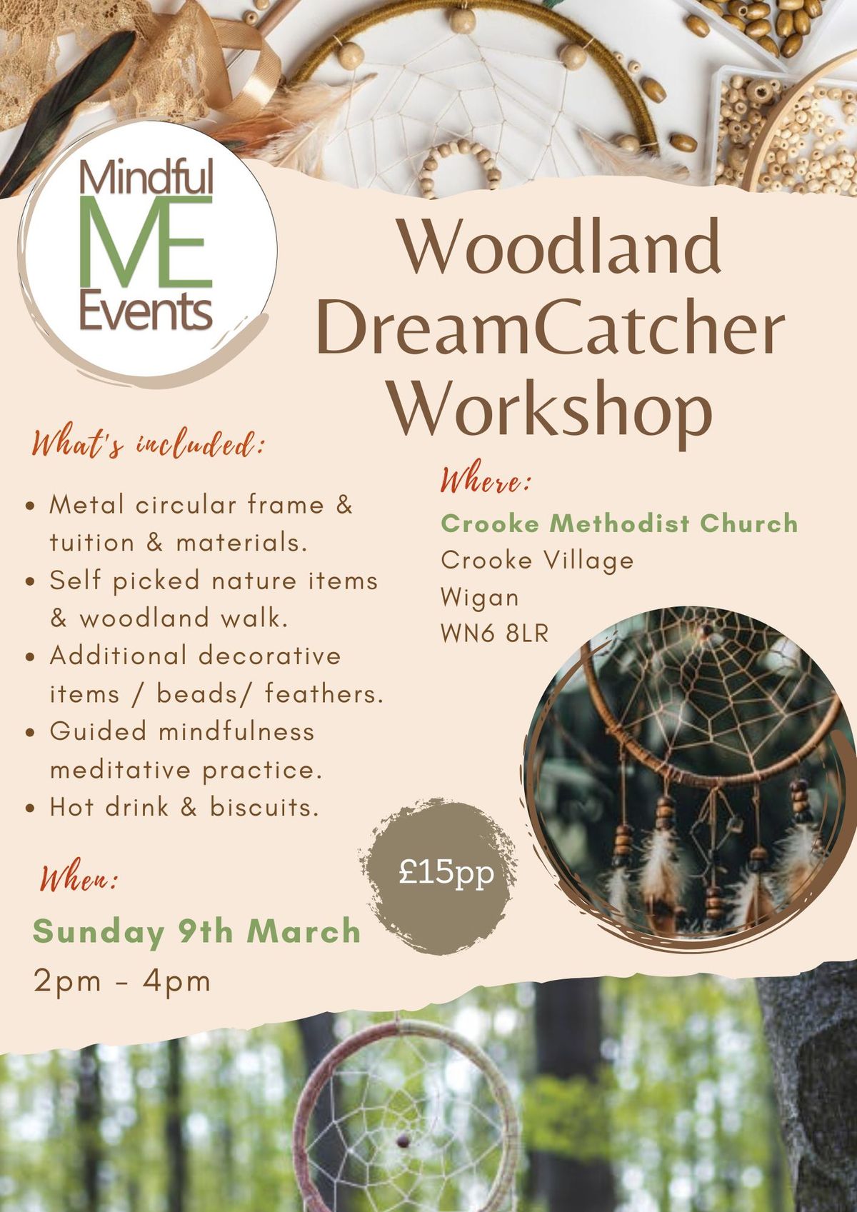 Woodland Dream Catcher Workshop