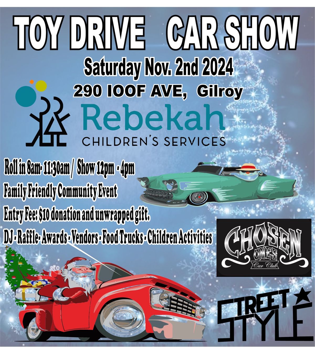 Toy Drive Car Show 