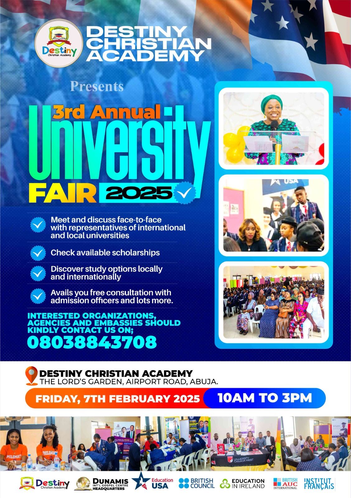 Destiny Christian Academy's Third Annual University Fair