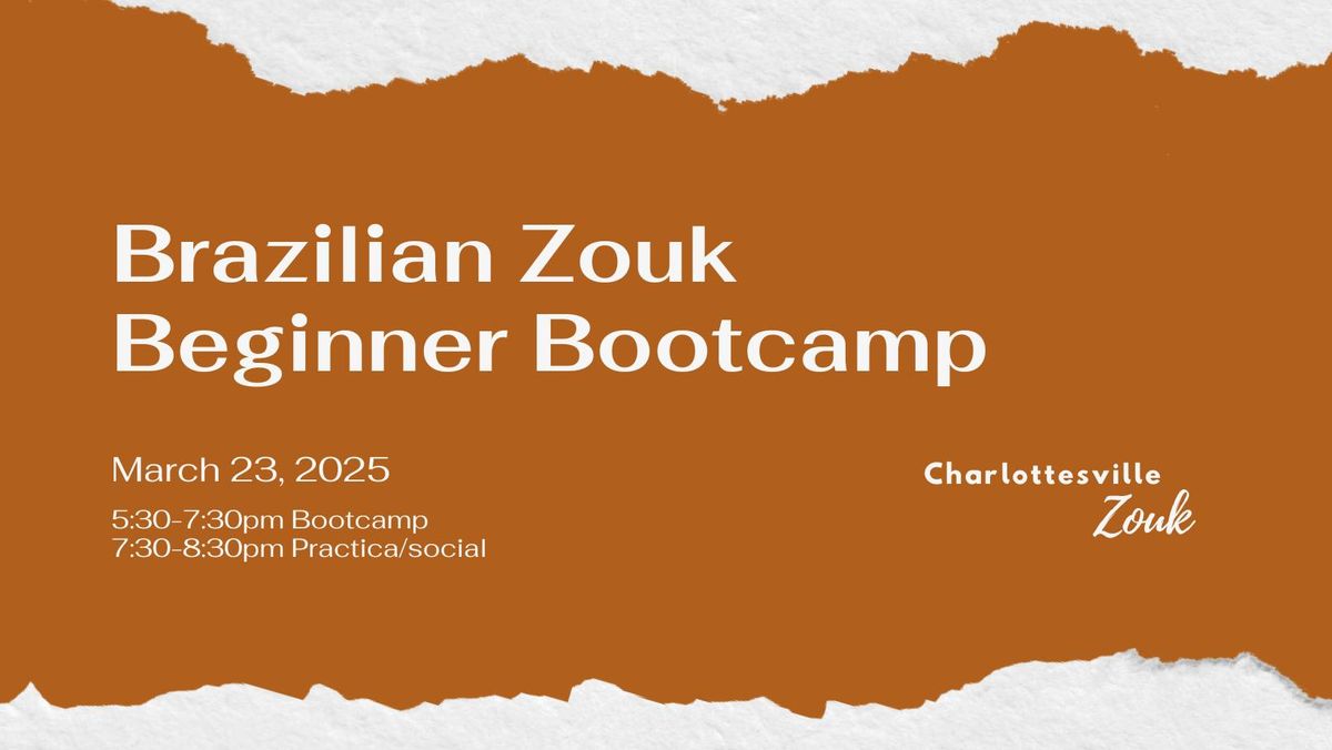 Brazilian Zouk Beginner Bootcamp \ud83d\udcaa