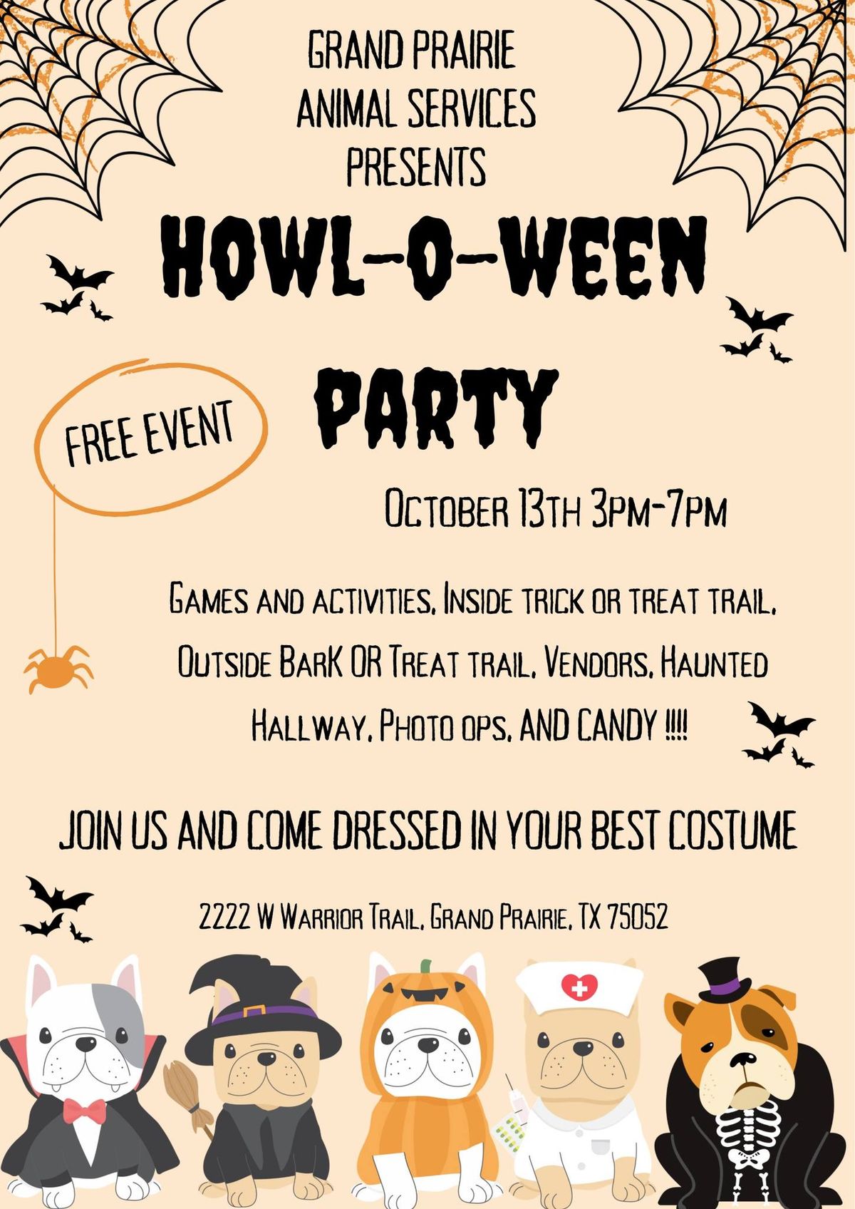 Howl-o-ween party! 