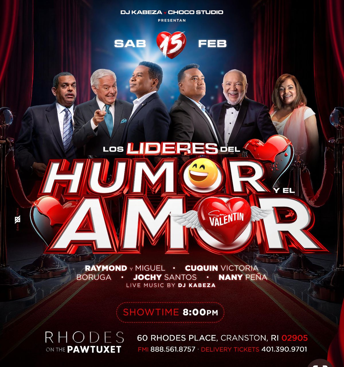 Los Lideres Del Humor y El Amor at Santander Arena